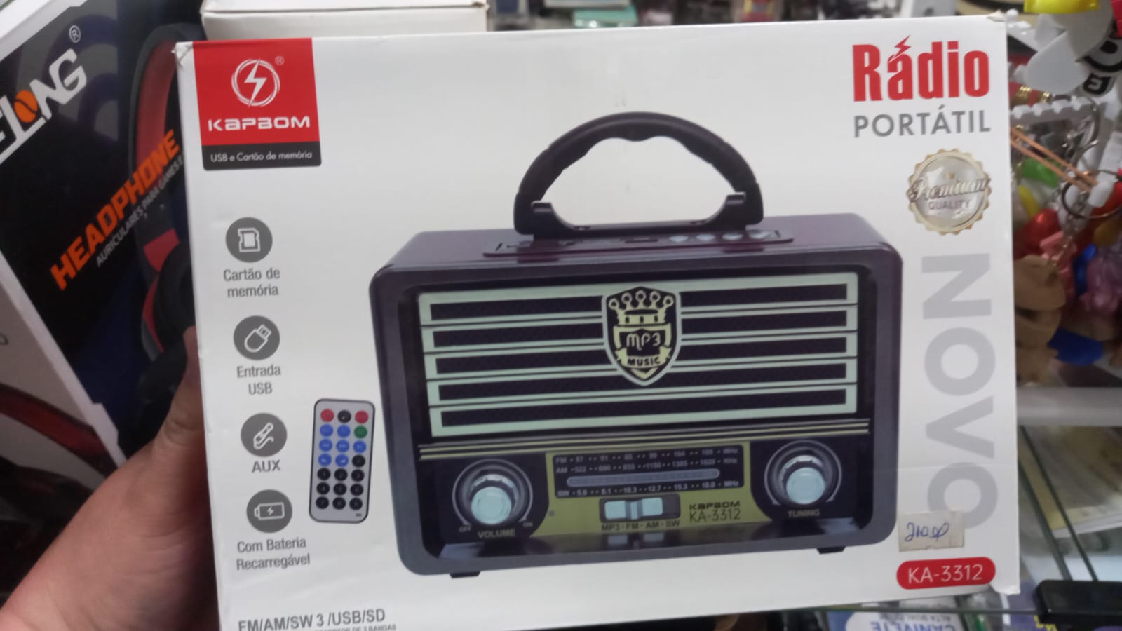 Radio Portatil KA3312